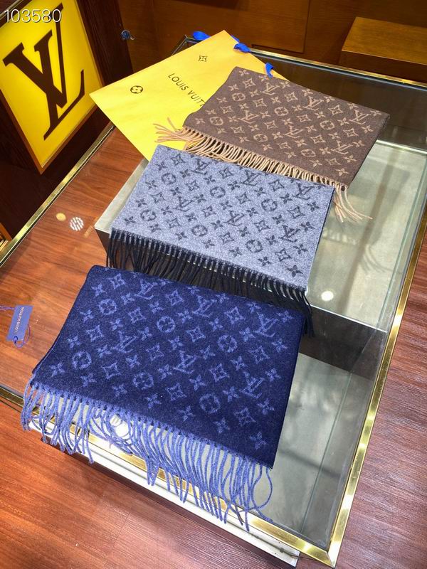 LV scarf 35X200cm 50%羊毛50%羊绒 E42